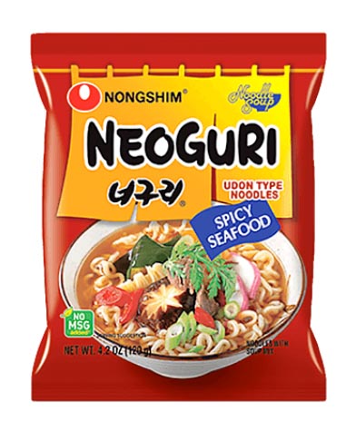 شعيرية نوكوري / Neoguri Ramyun(너구리) 120g