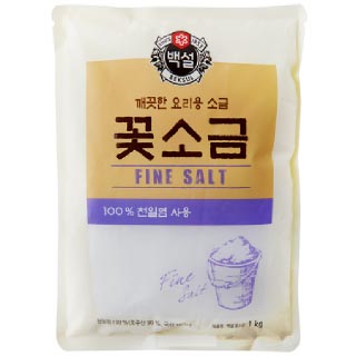 سكر ناعم / Fine Salt(꽃소금) 1kg