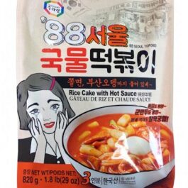 كعكة الأرز المجمدة مع الصلصة الحارة / Frozen Rice Cake with Hot Sauce(국물떡볶이) 820g