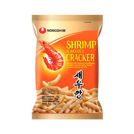 مقرمشات بطعم الربيان / Shrimp Cracker(새우깡) 75g