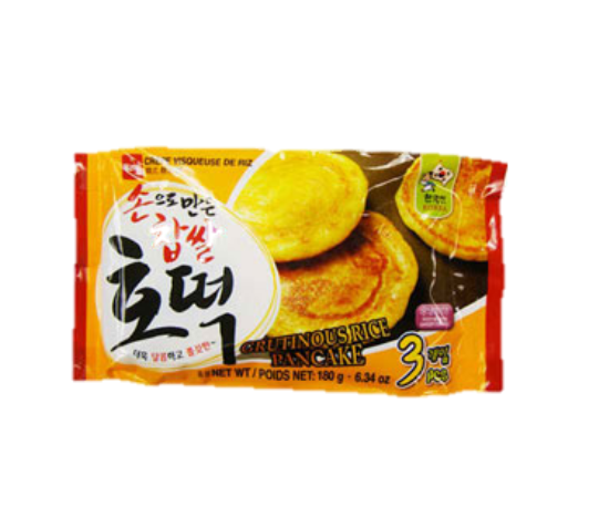 호떡(찹쌀호떡) / Frozen Sweet Rice Pancake(3pcs) 180g